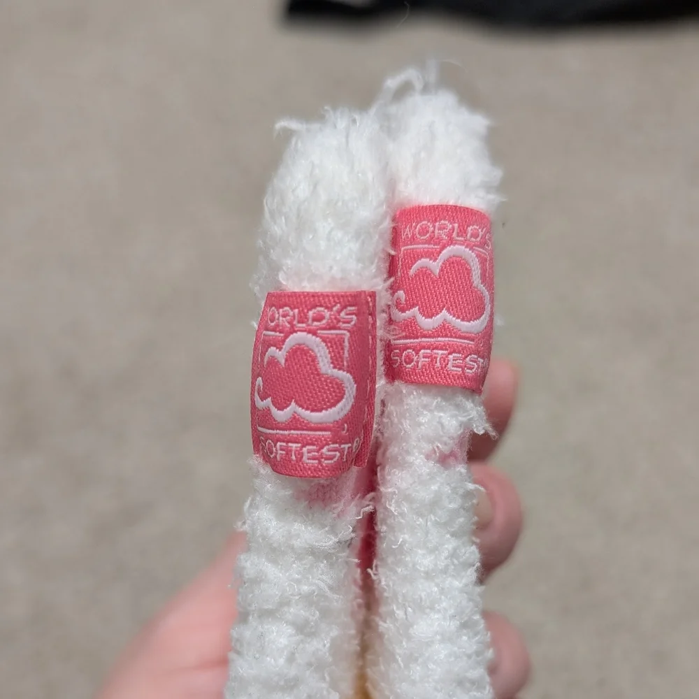 Fuzzy Butterfly Socks